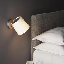 Load image into Gallery viewer, Mitsu LED Wall Light in bedroom.
