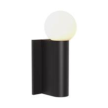 Load image into Gallery viewer, Otona Bath Wall Light in Matt Black.
