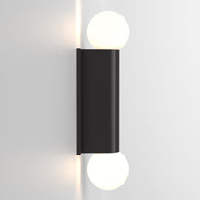 Load image into Gallery viewer, Otona Twin Bath Wall Light in Detail.
