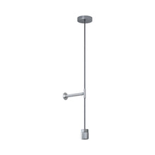 Load image into Gallery viewer, Tacoma LED Pendant Light With Wall Kit in Matt Nickel.
