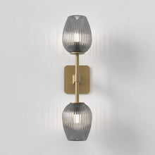 Load image into Gallery viewer, Tacoma Twin LED Wall Light in Detail.
