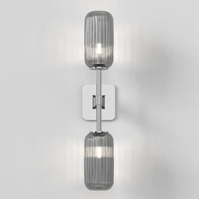 Load image into Gallery viewer, Tacoma Twin LED Wall Light in Detail.
