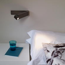 Load image into Gallery viewer, Tosca LED Reading Wall Light in living room.
