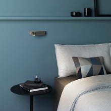 Load image into Gallery viewer, Tosca LED Reading Wall Light in living room.
