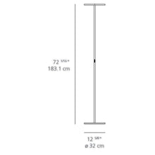 Load image into Gallery viewer, Athena LED Floor Lamp - line drawing.
