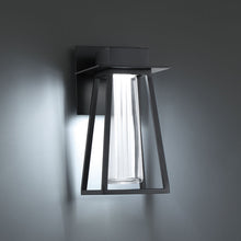 Load image into Gallery viewer, Avant Garde Outdoor LED Wall Light in Detail.
