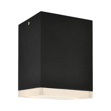 Load image into Gallery viewer, Avenue Outdoor Ceiling Light in Short/Black.
