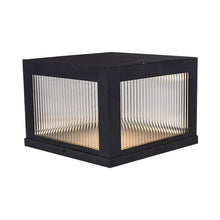 Load image into Gallery viewer, Avenue Outdoor Post Mount in Black (10-Inch).
