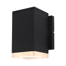 Load image into Gallery viewer, Avenue Outdoor Wall Light in Black (6.3-Inch).
