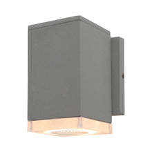Load image into Gallery viewer, Avenue Outdoor Wall Light in Silver (6.3-Inch).
