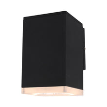 Load image into Gallery viewer, Avenue Outdoor Wall Light in Black (8-Inch).
