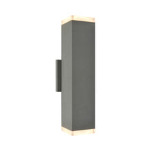 Load image into Gallery viewer, Avenue Outdoor Wall Light in Silver (12-Inch).
