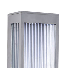 Load image into Gallery viewer, Avenue Ribbed Outdoor Wall Light in Detail.
