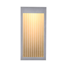Load image into Gallery viewer, Avenue Ribbed Outdoor Wall Light in Detail.
