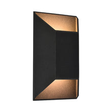 Load image into Gallery viewer, Avenue Outdoor Up Down Wall Light in Short/Black.

