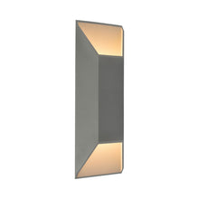 Load image into Gallery viewer, Avenue Outdoor Up Down Wall Light in Long/Silver.
