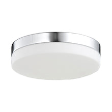 Load image into Gallery viewer, Cermack St Round Flush Mount Ceiling Light in Medium/Polished Chrome.

