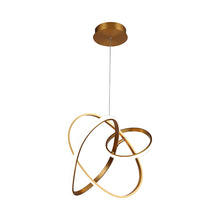 Load image into Gallery viewer, Circa Multi Light LED Pendant Light in Gold.
