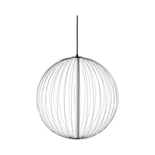 Load image into Gallery viewer, Delano LED Pendant Light in Globe/Small/Black.
