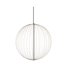Load image into Gallery viewer, Delano LED Pendant Light in Globe/Small/Gold.
