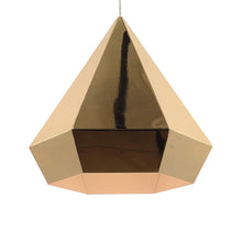 Load image into Gallery viewer, Doheny Diamond Pendant Light in Detail.
