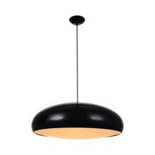 Load image into Gallery viewer, Doheny Dome Pendant Light in Black.
