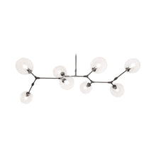 Load image into Gallery viewer, Fairfax Linear Pendant Light in Dark Bronze (8-Light).
