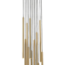 Load image into Gallery viewer, Filmore Multi-Light LED Pendant Light in Detail.
