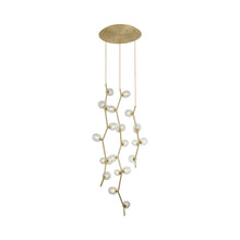Load image into Gallery viewer, Hampton Multi Light Chandelier in Clear Glass.
