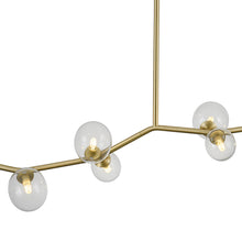 Load image into Gallery viewer, Hampton Linear Chandelier in Detail.
