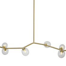 Load image into Gallery viewer, Hampton Linear Chandelier in Detail.
