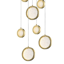 Load image into Gallery viewer, Bottega LED Multi Light Pendant Light in Detail.
