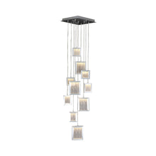 Load image into Gallery viewer, Brentwood LED Multi Light Pendant Light in 10-Light/Brushed Aluminum.
