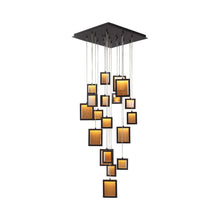 Load image into Gallery viewer, Brentwood LED Multi Light Pendant Light in 19-Light/Dark Bronze.
