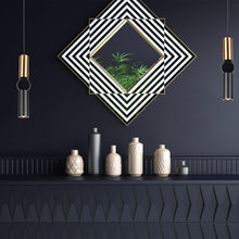 Load image into Gallery viewer, Cicada Ball Pendant Light in dining room.
