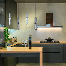 Load image into Gallery viewer, Cicada Ball Pendant Light in dining room.
