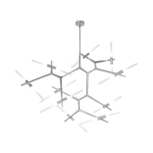 Load image into Gallery viewer, San Vincente LED Chandelier in Matte Chrome (20-Light).
