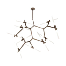 Load image into Gallery viewer, San Vincente LED Chandelier in Dark Bronze (20-Light).
