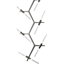 Load image into Gallery viewer, San Vincente Vertical LED Chandelier in Detail.

