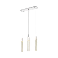 Load image into Gallery viewer, The Original Glacier LED Pendant Light in 3-Light/Polished Chrome.
