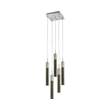 Load image into Gallery viewer, The Original Glacier LED Pendant Light in 5-Light/Polished Chrome.
