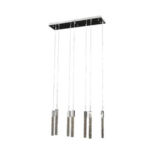 Load image into Gallery viewer, The Original Glacier LED Pendant Light in 7-Light/Polished Chrome.
