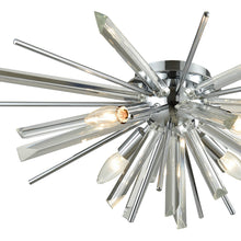 Load image into Gallery viewer, Palisades Avenue Flush Mount Ceiling Light in Detail.
