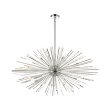 Load image into Gallery viewer, Palisades Avenue Pendant Light in Chrome (18-Light).
