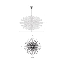 Load image into Gallery viewer, Palisades Avenue Pendant Light - line drawing.
