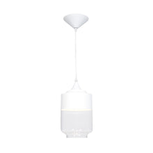 Load image into Gallery viewer, Robertson Blvd Pendant Light in White (7-Inch).

