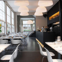 Load image into Gallery viewer, Avico Pendant Light in office.
