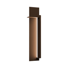 Load image into Gallery viewer, Backgate™ Outdoor LED Wall Light in Large/Textured Bronze/Right.
