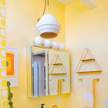 Load image into Gallery viewer, Baird LED Bathroom Vanity Light in bathroom.
