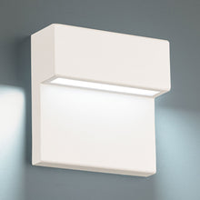 Load image into Gallery viewer, Balance Outdoor LED Wall Light in White (4000K).
